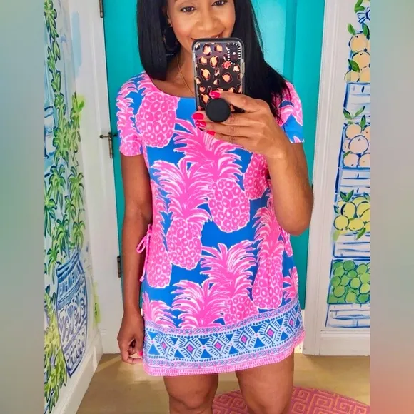 Lilly Pulitzer NWT Blanca Stretch Romper Little Flamenco $188 Size 00