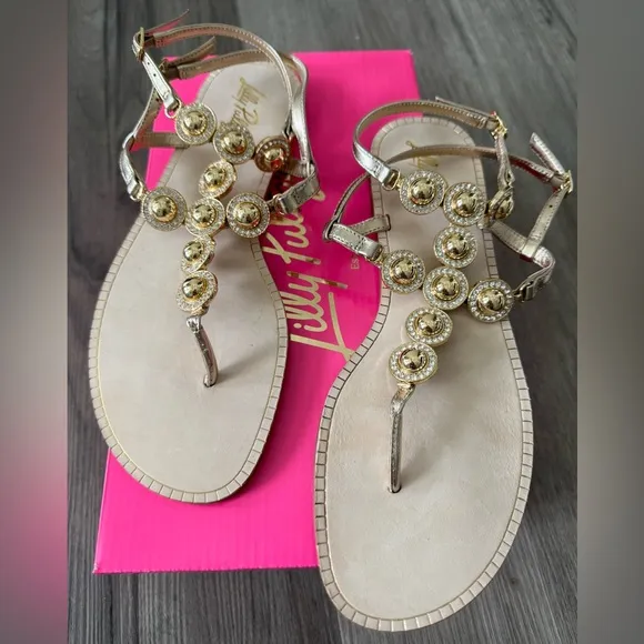 Lilly Pulitzer Palermo Leather Sandal