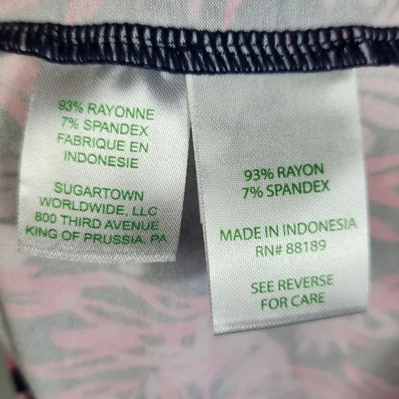 Lilly Pulitzer Preppy Sophie Ruffle UPF 50  Dress In Swing Of Things Medium