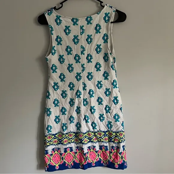 Lilly Pulitzer Sea Turtle &amp; Fish Print Sleeveless Dress – Size XS