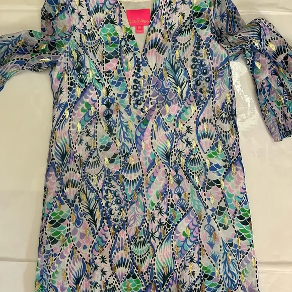 Lilly Pulitzer Silk Elenora Dress, XXS