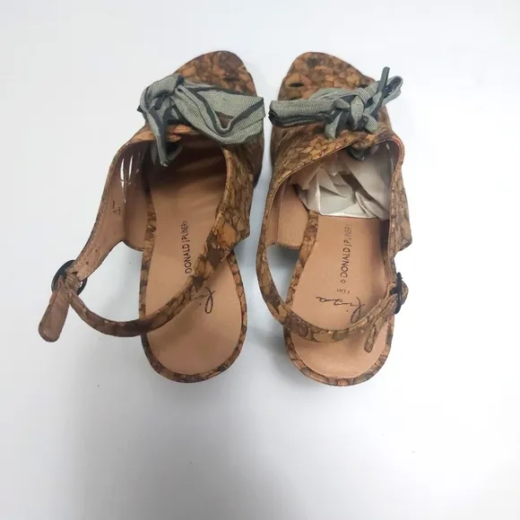 Lisa For Donald J. Pliner Seaform Fish Lace Up High Heels Size 10