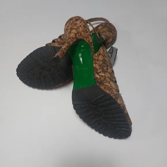 Lisa For Donald J. Pliner Seaform Fish Lace Up High Heels Size 10