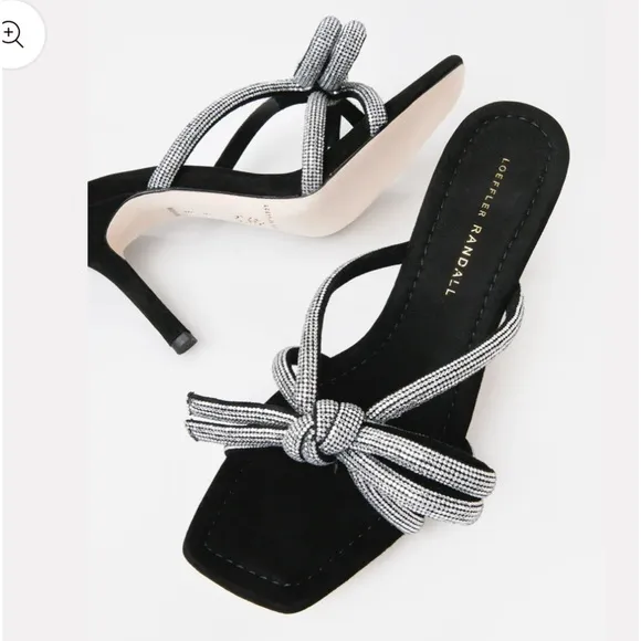 Loeffler Randall Margi sandals forWomen size 6 - Black gently used