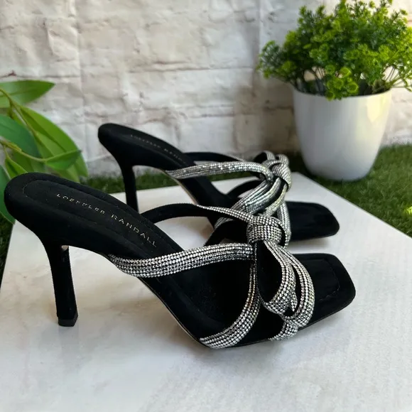 Loeffler Randall Margi sandals forWomen size 6 - Black gently used
