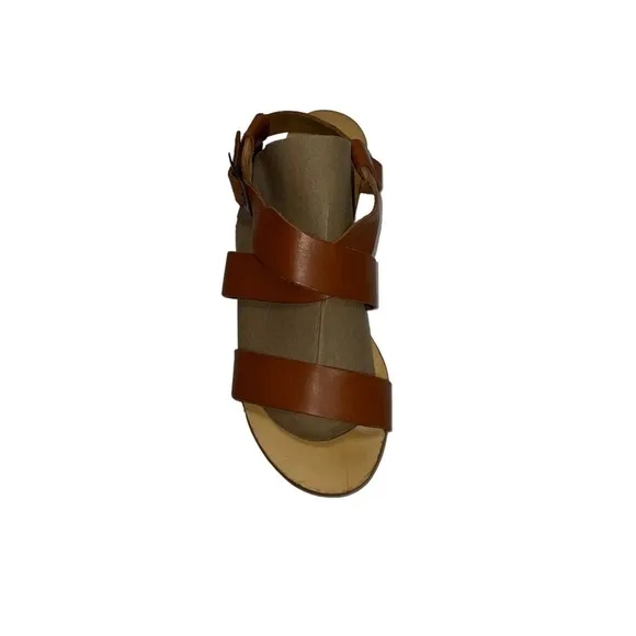 Lorenzo Chelini Leather Sandals, Size 41 (10)