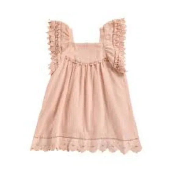 Louise Misha Grenadine Dress - Blush Size 6 NWT
