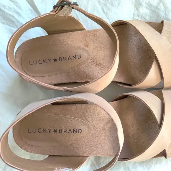 Lucky Brand Ankle Strap Sandals