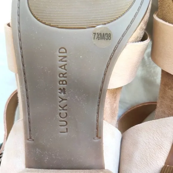 Lucky Brand Ankle Strap Sandals