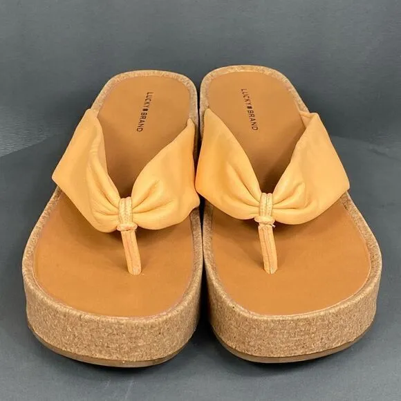 LUCKY BRAND Women's Lellina Platform Sandals size 10 (new without box)
