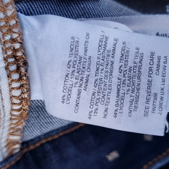 MADEWELL 9&quot; High-Rise Skinny Jeans Larkspur Wash TENCEL Denim sz 26 Women's