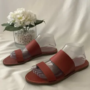MADEWELL Double Strap Slide Sandal
