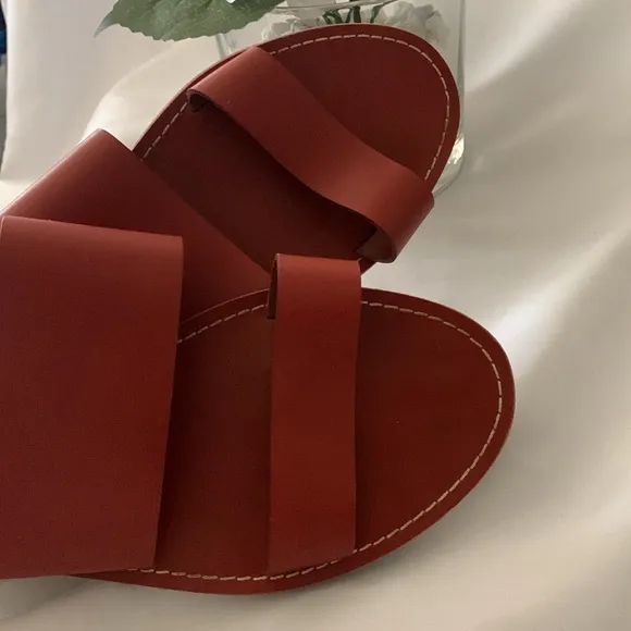MADEWELL Double Strap Slide Sandal