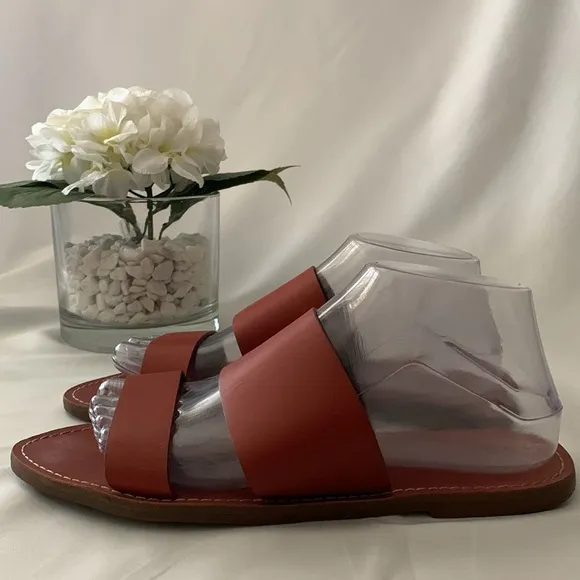 MADEWELL Double Strap Slide Sandal
