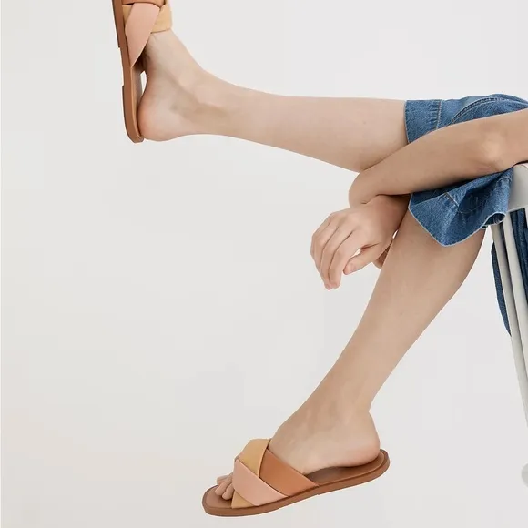 Madewell Jayna Braided Slide Sandal