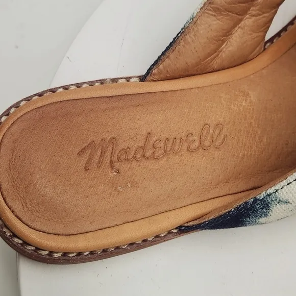 Madewell The Skyler Slide Sandal in Tie-Dye Sz 6.5
