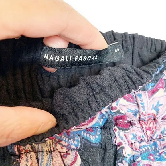 Magali Pascal Patricia Maxi A-line Skirt in Pristine Paisley Tiered Women’s Sz S