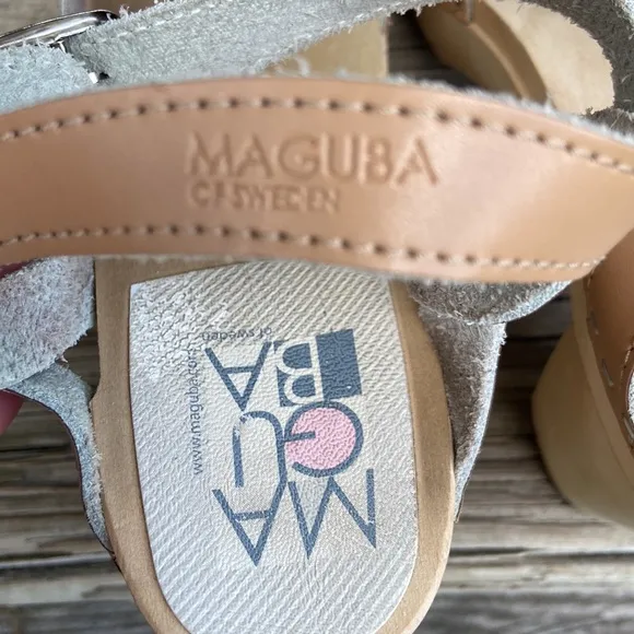 Maguba Rio Nude Clog Sandals Made in Sweden Women's Size 10 - 10.5