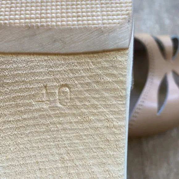 Maguba Rio Nude Clog Sandals Made in Sweden Women's Size 10 - 10.5