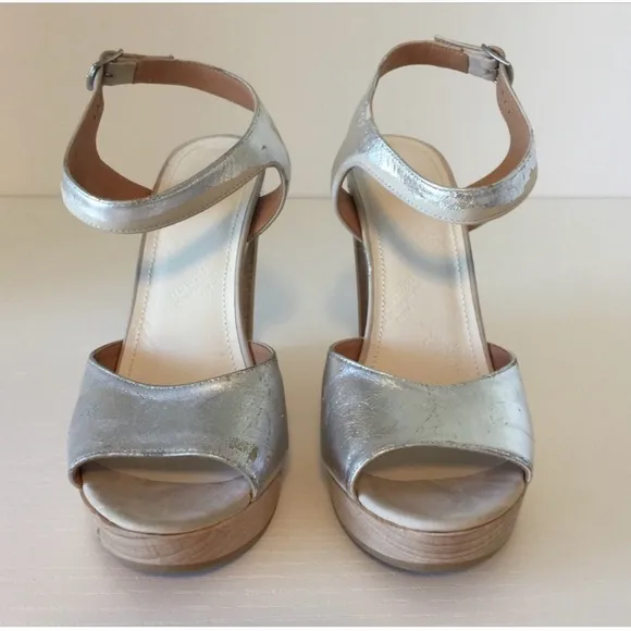 Maison Martin Margiela hand painted wedge sandals size 6