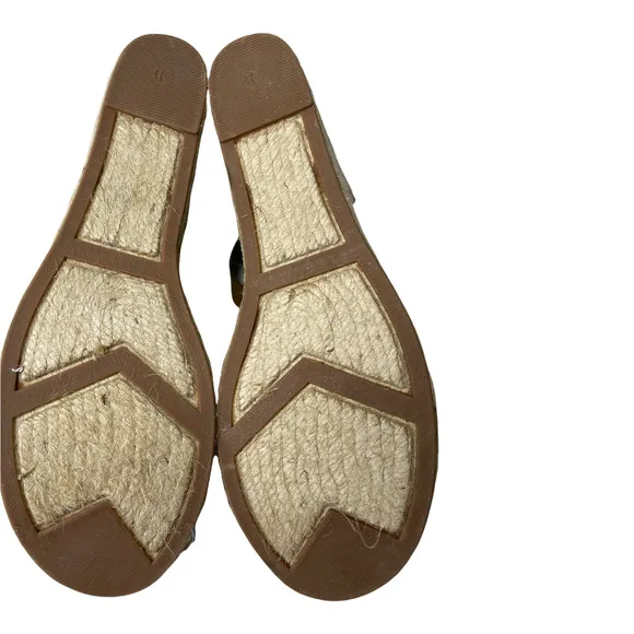 Marc Fisher Adalla Basketweave Suede Platform Wedge Sandals Size in Mink‎ 9.5