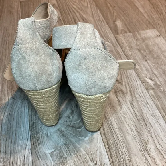 Marc Fisher MlANNIE platform espadrille wedge Size 8.5