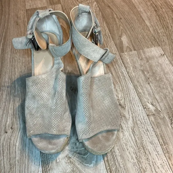 Marc Fisher MlANNIE platform espadrille wedge Size 8.5