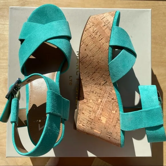 Marc Fisher, New, CACIE Wedge Sandals