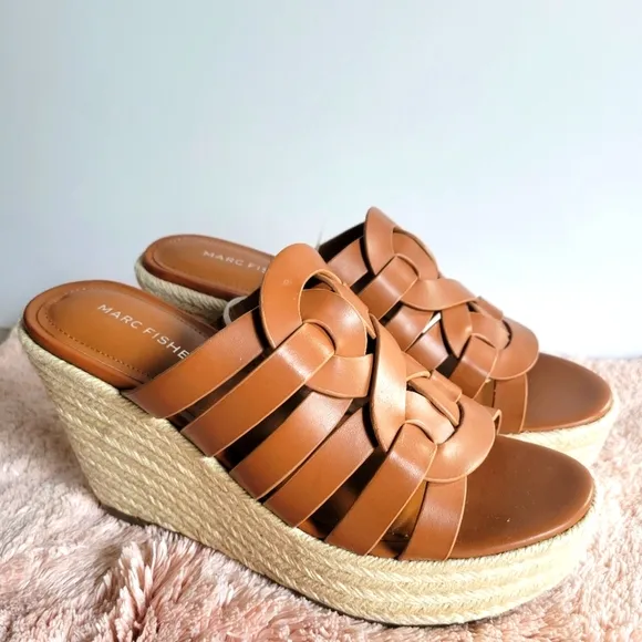 MARC FISHER WEDGE SANDALS