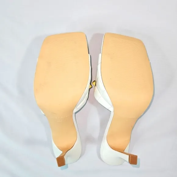 Marc Fisher White Heels Size 9.5