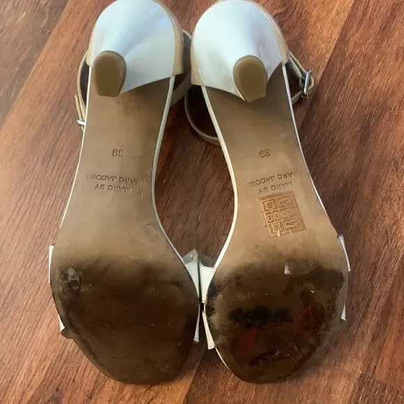 marc by marc jacobs Two-Tone heels patent Leather with bows