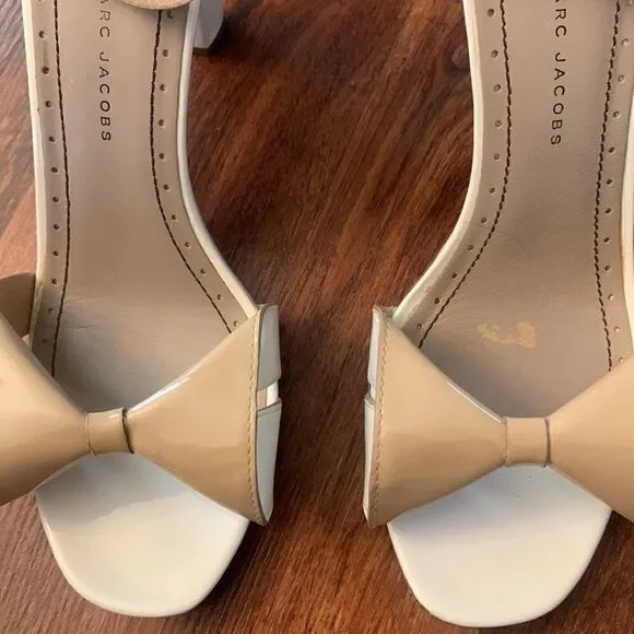 marc by marc jacobs Two-Tone heels patent Leather with bows