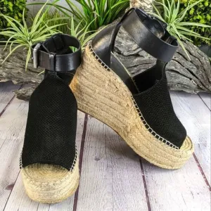 Marc Fisher Lannie Espadrille Wedge Sandals