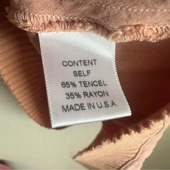 Maven West Sleeveless Mixed Fabric Dress – Blush Pink, Lagen look Sz Large