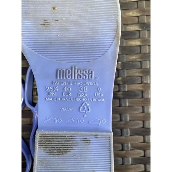 Melissa Y2K platform sandals women’s size 9