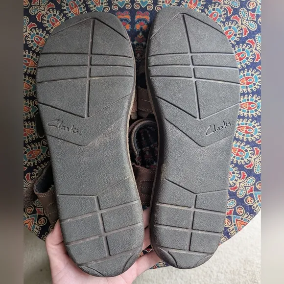 Men's Clarks 16 Leather Sandals
