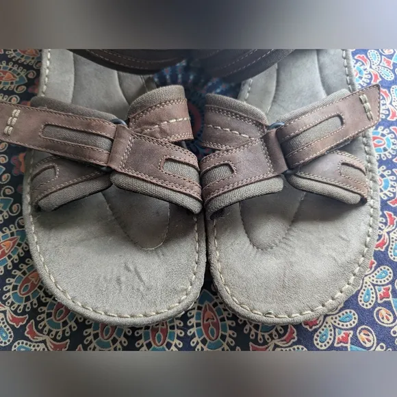 Men's Clarks 16 Leather Sandals