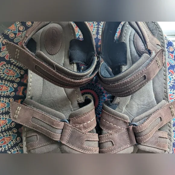 Men's Clarks 16 Leather Sandals