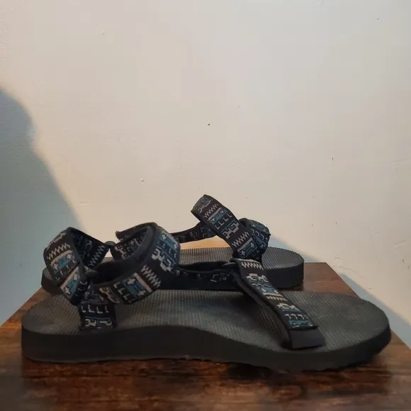 Mens Teva Original Universal Sandals Pottery Black/Taupe Size 10