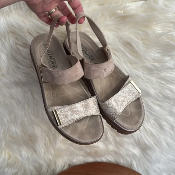 Mephisto Dominica Platform Sandals