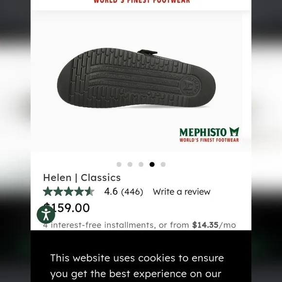 Mephisto Helen Sz EU 43 /US 12 NIB