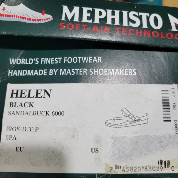 Mephisto Helen Sz EU 43 /US 12 NIB