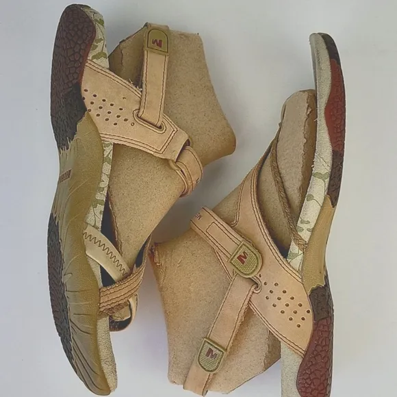Merrell Siena Walking Sandals Buff Sand Size 7