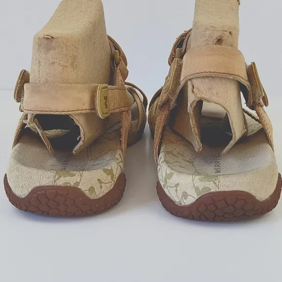 Merrell Siena Walking Sandals Buff Sand Size 7