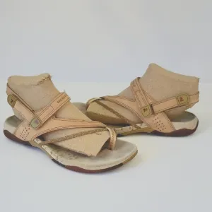 Merrell Siena Walking Sandals Buff Sand Size 7
