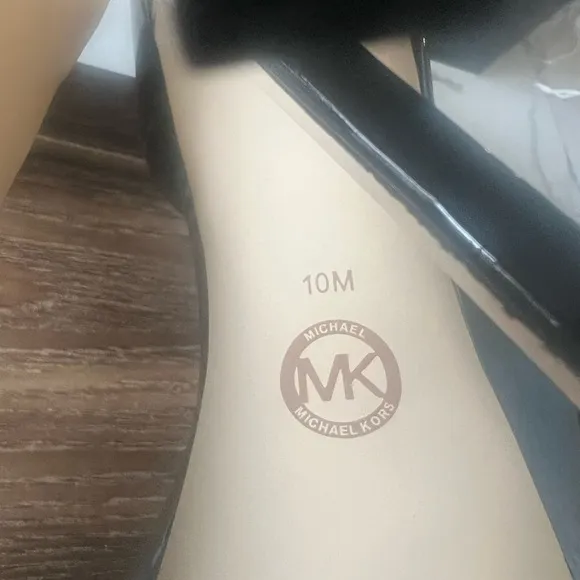 Michael Kors Jordyn Patent Leather Platform Sandals