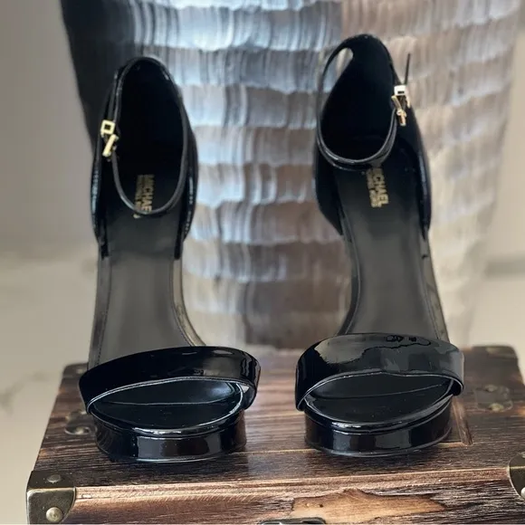 Michael Kors Jordyn Patent Leather Platform Sandals