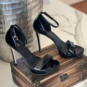 Michael Kors Jordyn Patent Leather Platform Sandals
