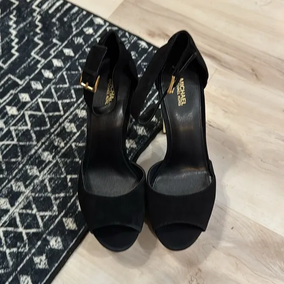Michael Kors Porter Suede Platform Sandal