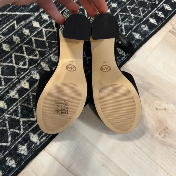 Michael Kors Porter Suede Platform Sandal